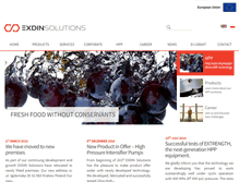Tablet Screenshot of exdinsolutions.com